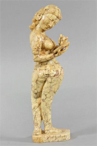 Skulptur einer schwangeren Frau, INDIEN, 20. Jh.