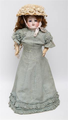 JULES N. STEINER mechanische Puppe, um 1880/90,