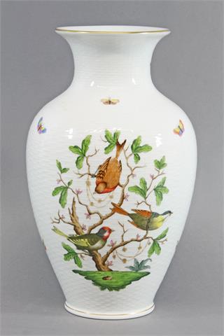 HEREND, Vase, Dekor Rothschild, glasiertes Porzellan, Ungarn 20./21. Jh.
