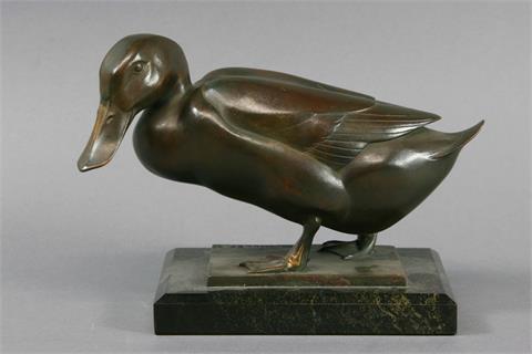 DILLER, HELMUT (1911 - 1984), Ente, Bronze, 1946.