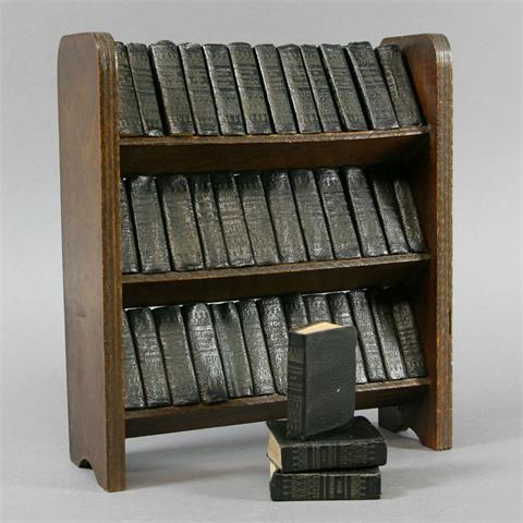 Miniaturbibliothek, 20.Jh.,