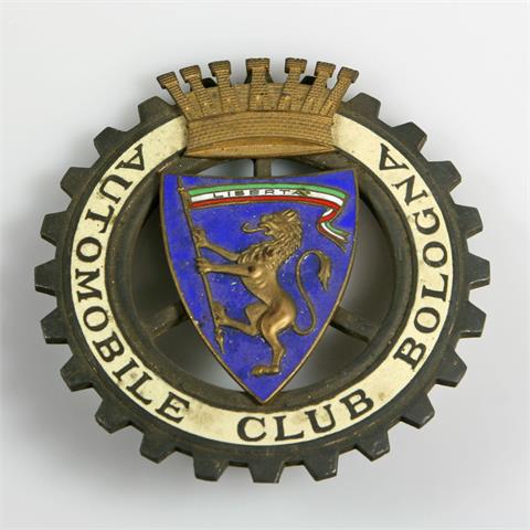 Automobilplakette Bologna - 'Automobile Club Bologna',