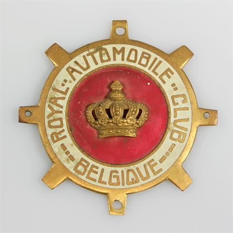 Automobilplakette Belgien - 'Royal Automobile Club Belgique',
