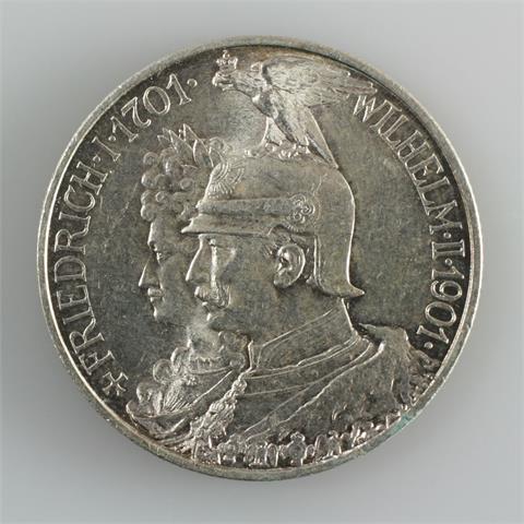 Preußen - 2 Mark 1901 A, Friedrich Wilhelm II.,