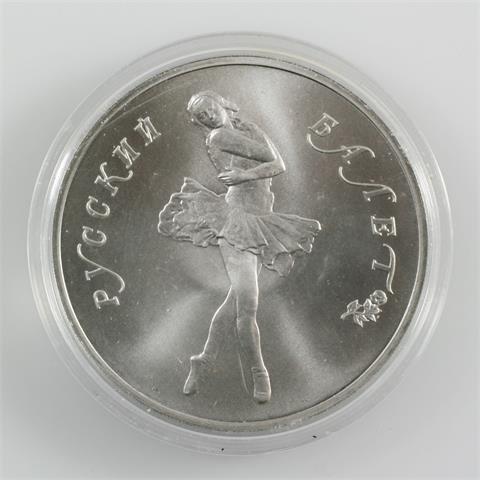 Russland - 25 Rubel, Ballerina 1989,
