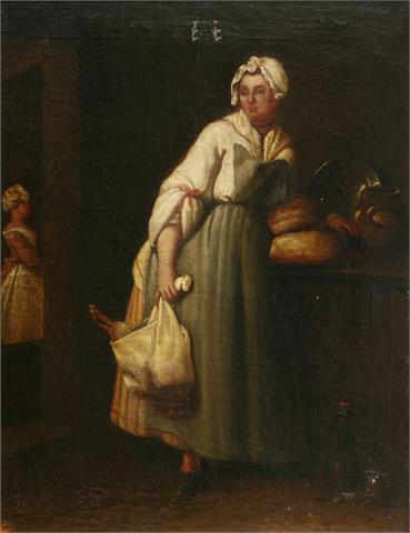Genremaler, Ende 18. Jh., nach einem Motiv von Jean Baptiste Simeon Chardin.