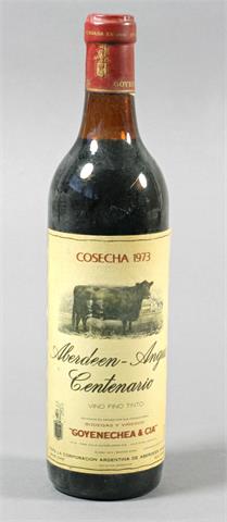 1 Flasche Cosecha 1973 Aberdeen-Angus Centenario.