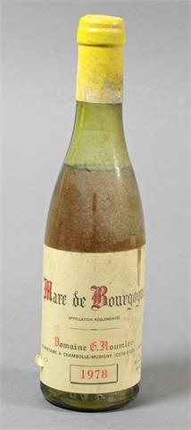 1 kleine Flasche Marc de Bourgogne 1978.