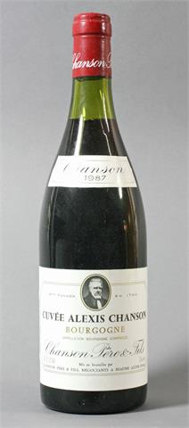 1 Flasche Chanson 1987 Cuvee Alexis Chanson Bourgogne.