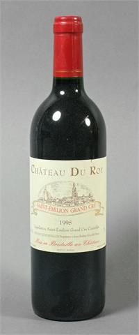 1 Flasche Château du Roy 1995 Saint-Émilion Grand Cru.