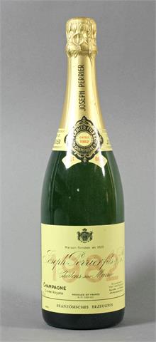 1 Flasche Champagne Vintage 1982 brut, Joseph Perrier.