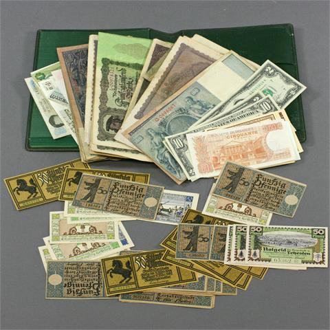 Banknoten - Dt. Reich, Konvolut von über 100 Stück,