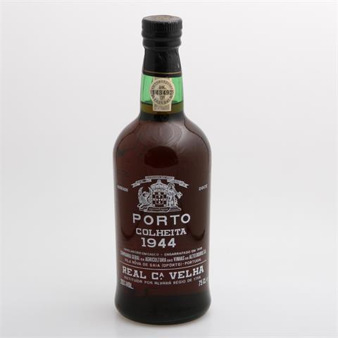 Flasche Portwein 'Porto Colheita 1944'.