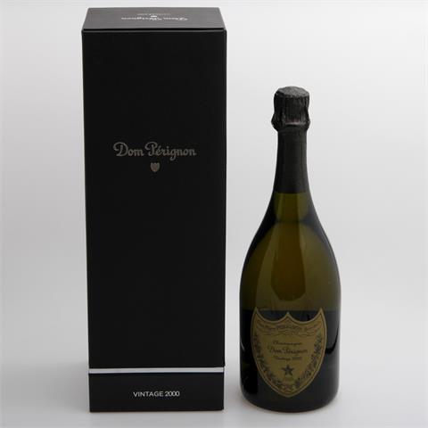 Flasche Champagner 'Champagne Dom Pérignon Vintage 2000'.