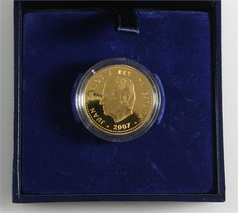 Spanien/GOLD - 200 Euro 2007 'Römische Verträge',