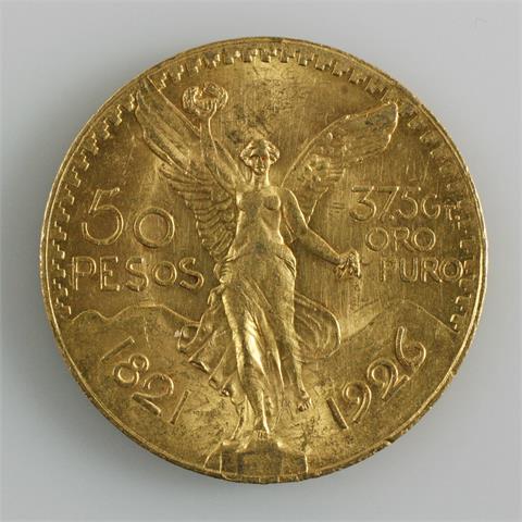 Mexiko/GOLD - 50 Pesos 1926,