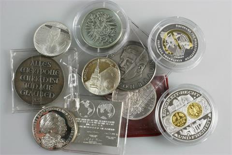 Silber / Medaillen - moderne Prägungen,