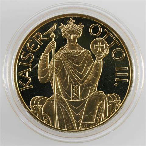 Österreich/GOLD - 1000 Schilling 1996, Kaiser Otto III.,