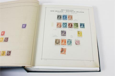 Neuseeland - aus 1860/1988, Sammlung mit einigen