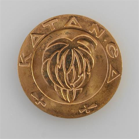 Katanga/GOLD - 5 Franken 1961,