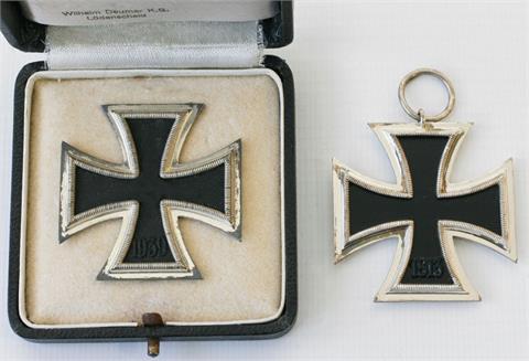 III. Reich - Konvolut: 1 Eisernes Kreuz 1. Klasse 1939 mit Etui