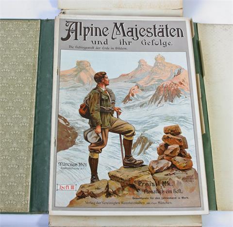 'Alpine Majestäten und ihr Gefolge', 2. Band,