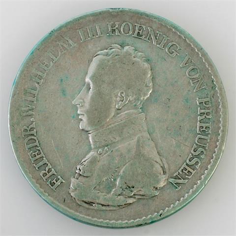 Preußen - Ein Thaler 1818, Friedrich Wilhelm III.,