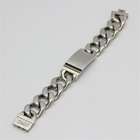 D&G massives Armband. Länge ca. 22,5cm, Breite ca. 2,2cm. NP. ca. 250,-€.
