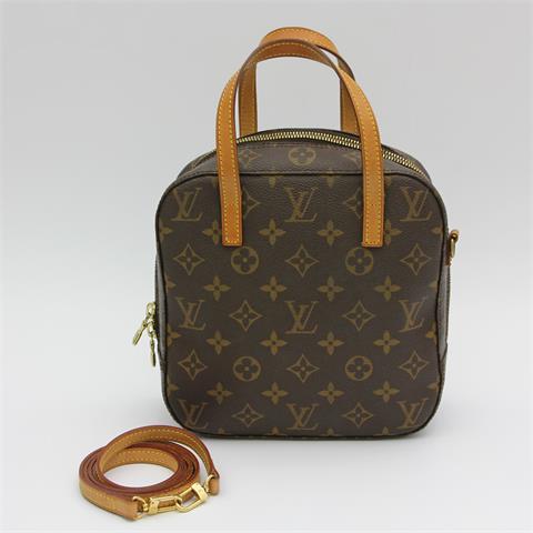 LOUIS VUITTON kleinformatige Handtasche "SPONTINI" mit Schulterriemen. Marktwert ca. 450,-€.