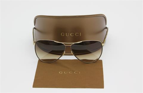 GUCCI sportiv-elegante Sonnenbrille "GG4209/S". SEHR SCHÖNER ERHALTUNGSZUSTAND!! NP. ca. 180,-€.