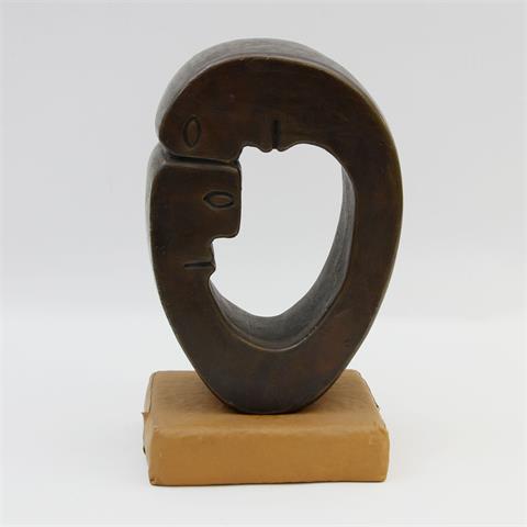RENZULLO, GABRIELE (1950): Skulptur "Coppia (Paar)", 1980er Jahre.