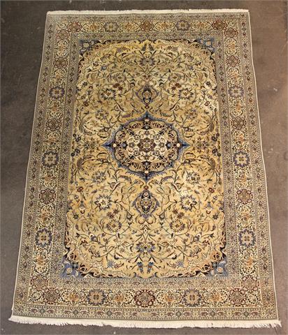 Exzellenter Orientteppich. NAIN - HABI BI AN/IRAN, 20. Jh., 290x196