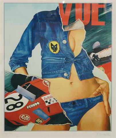 KÖTHE, FRITZ (1916-2005):"VUE" aus der Mappe "Motorsport".