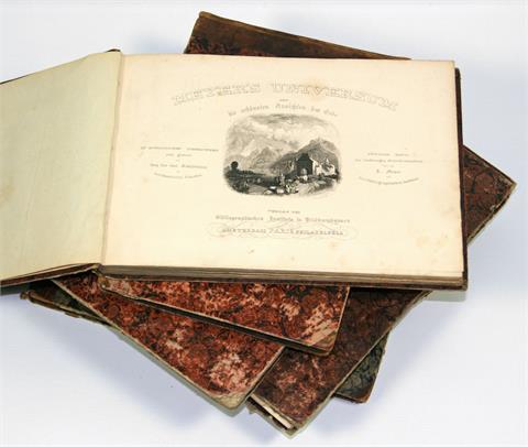 BIBLIOGRAPHISCHES INSTITUT HILDBURGHAUSEN/NEW YORK: "Meyer's Universum des Sehenswertesten und Merkwürdigsten...", 1833 -1841.
