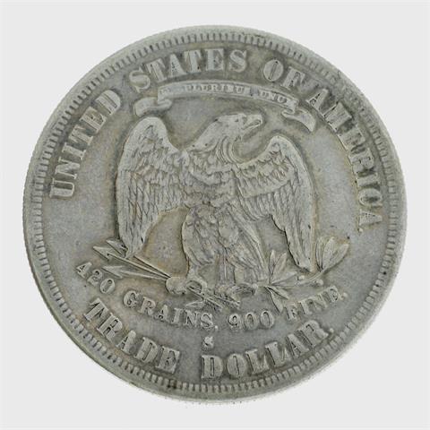 USA - Trade Dollar 1878 S, San Francisco,