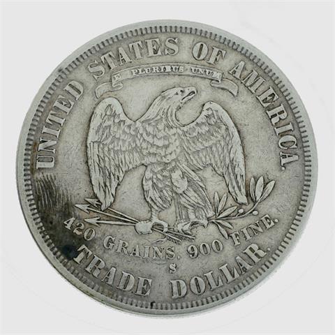USA - Trade Dollar 1878 S, San Francisco,