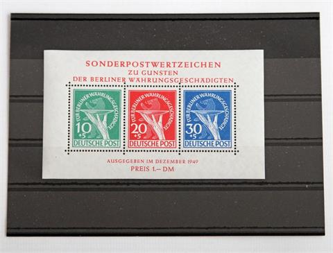 Briefmarken - Berlin Block 1 Postfrisch.
