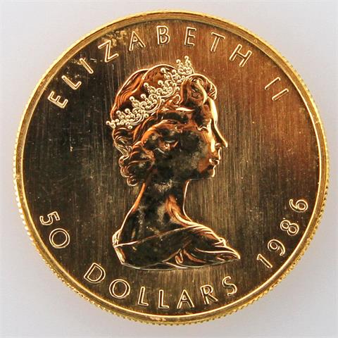 Kanada / Gold - 50 Dollars 1979,