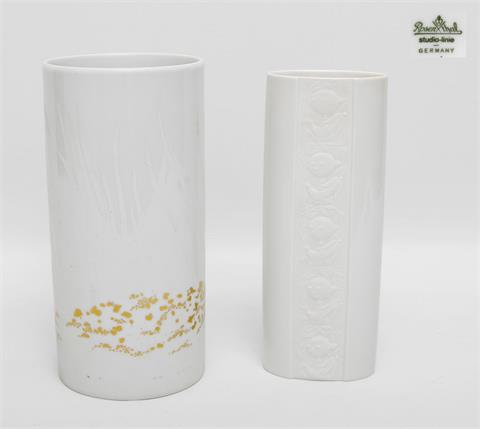 ROSENTHAL Paar Vasen, 20. Jh.,