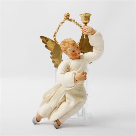 FEHRLE, ANNA (1892-1981): kleiner Engel mit Glocke.
