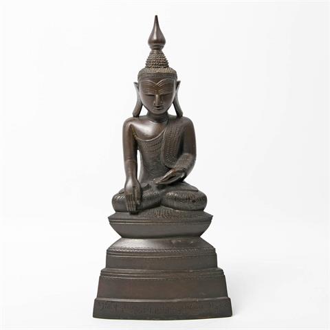 Bronze des Buddha. ASIEN, 20. Jh.
