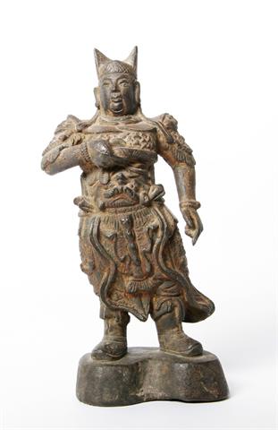 Bronze eines Offiziellen. CHINA, 19. Jh. oder früher