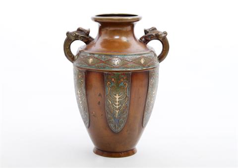 Vase aus Bronze, JAPAN, um 1900