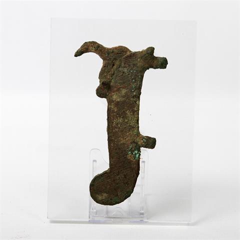 Ausgrabung: Griff aus Bronze, wohl PERU 6.-8. Jh.
