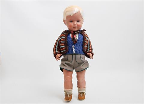 SCHILDKRÖT-Puppe, wohl Christel, 1940er Jahre,