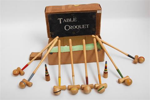 Table-Croquet, 20.Jh.,
