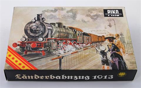 PIKO Oldtimer Zugpackung  Länderbahnzug 1913,