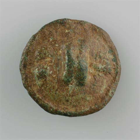 Antike, Apulien Luceria - AE Blunx, ca. 220 v. Chr.