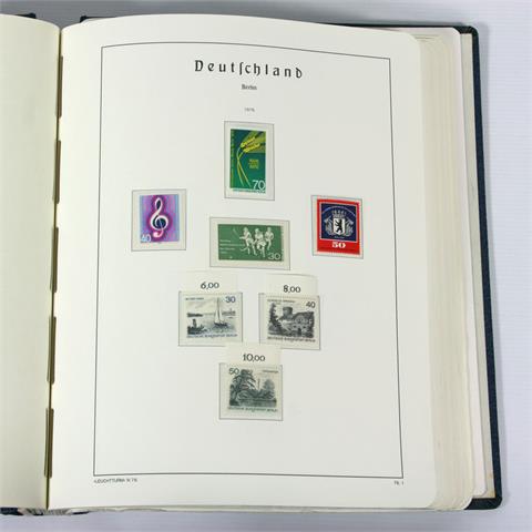 Berlin - 1948/90, Sammlung ab Schwarzaufdruck