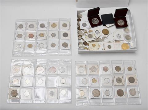Fundgrube - Schachtel mit Münzen aus